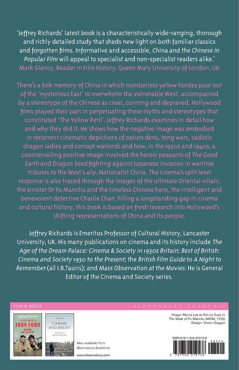 Produktbild: China and the Chinese in Popular Film