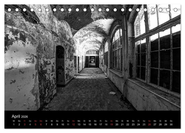 Produktbild: lost beauty (Tischkalender 2026 DIN A5 quer), CALVENDO Monatskalender