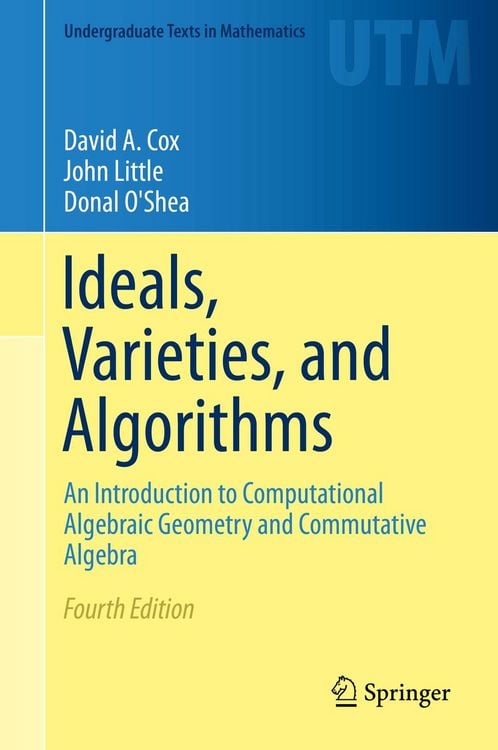 Produktbild: Ideals, Varieties, and Algorithms