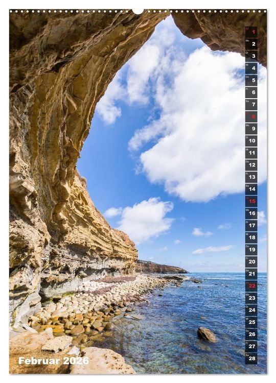Produktbild: SAN DIEGO K&uuml;stenmetropole mit Flair (hochwertiger Premium Wandkalender 2026 DIN A2 hoch), Kunstdruck in Hochglanz