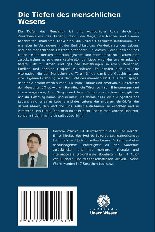 Produktbild: Die Tiefen des menschlichen Wesens