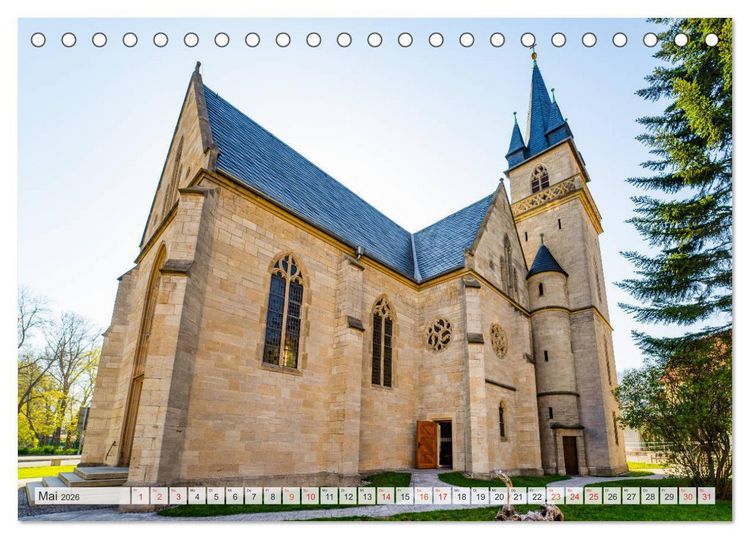 Produktbild: Sondershausen Impressionen (Tischkalender 2026 DIN A5 quer), CALVENDO Monatskalender