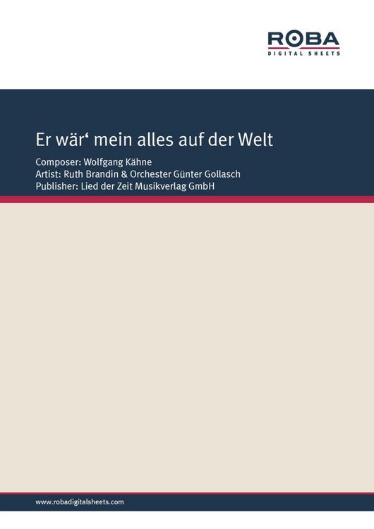 Produktbild: Er w&auml;r mein alles auf der Welt