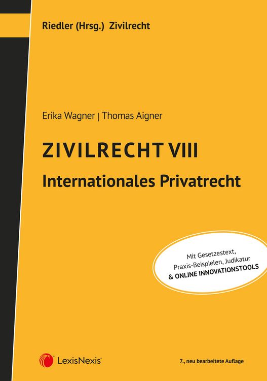 Produktbild: Zivilrecht VIII - Internationales Privatrecht
