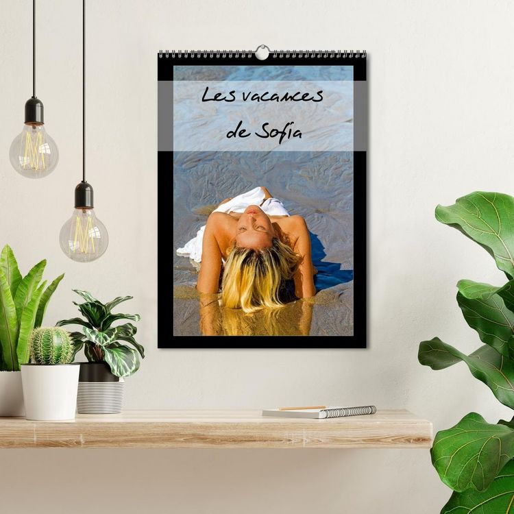 Produktbild: Les vacances de Sofia (Calendrier mural 2026 DIN A3 horizontal), CALVENDO calendrier mensuel