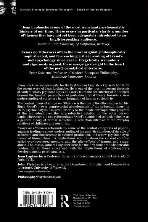 Produktbild: Essays on Otherness