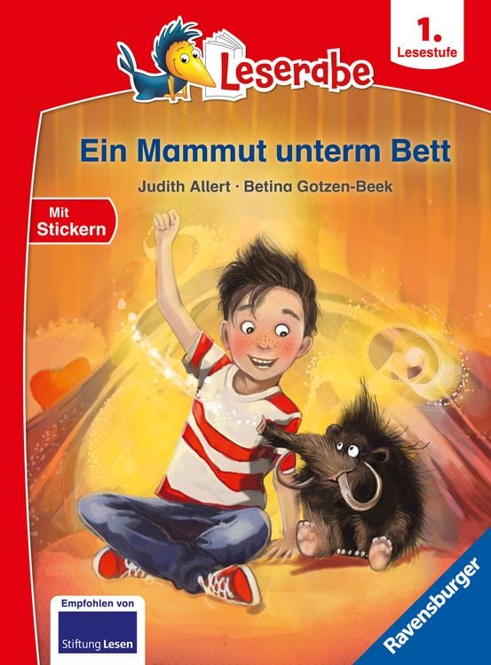 Bild vom Artikel Leserabe 1. Lesestufe - Ein Mammut unterm Bett vom Autor Judith Allert