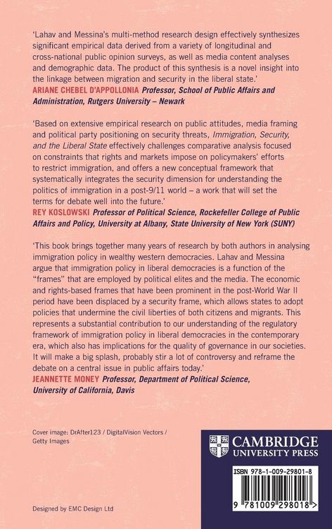 Produktbild: Immigration, Security, and the Liberal State
