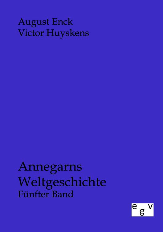 Produktbild: Annegarns Weltgeschichte