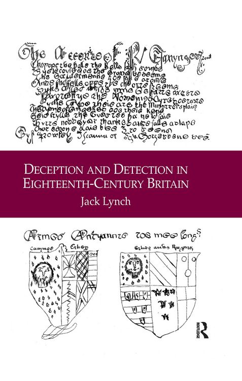 Produktbild: Deception and Detection in Eighteenth-Century Britain