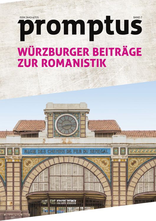 Produktbild: Promptus - W&uuml;rzburger Beitr&auml;ge zur Romanistik