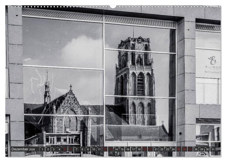 Produktbild: Ein Blick auf Rotterdam (hochwertiger Premium Wandkalender 2026 DIN A2 quer), Kunstdruck in Hochglanz