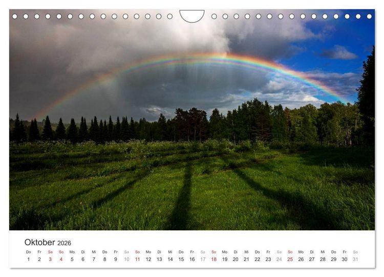 Produktbild: Landschaften Finnlands (Wandkalender 2026 DIN A4 quer), CALVENDO Monatskalender