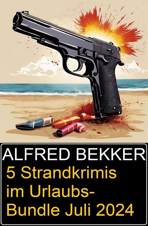 Produktbild: 5 Strandkrimis im Urlaubs-Bundle Juli 2024
