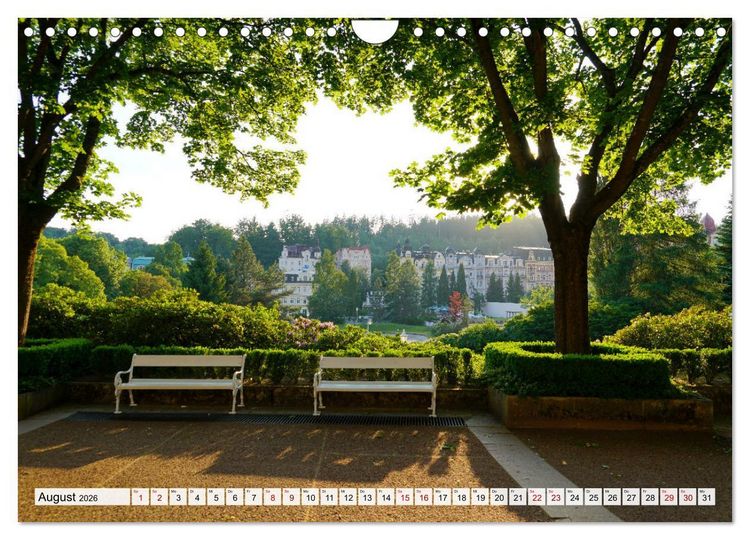 Produktbild: Kurort Marienbad (Wandkalender 2026 DIN A4 quer), CALVENDO Monatskalender