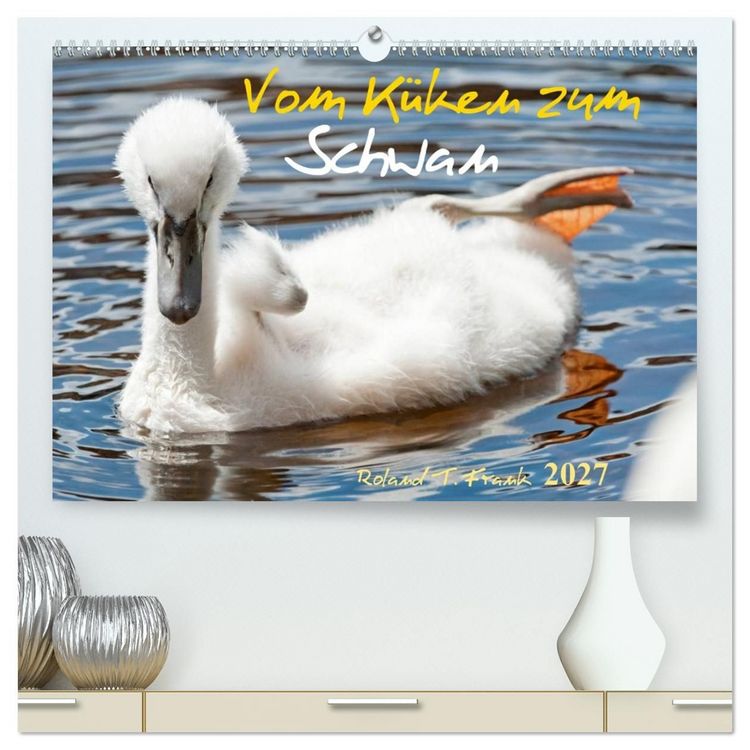 Produktbild: Vom K&uuml;ken zum Schwan (hochwertiger Premium Wandkalender 2027 DIN A2 quer), Kunstdruck in Hochglanz