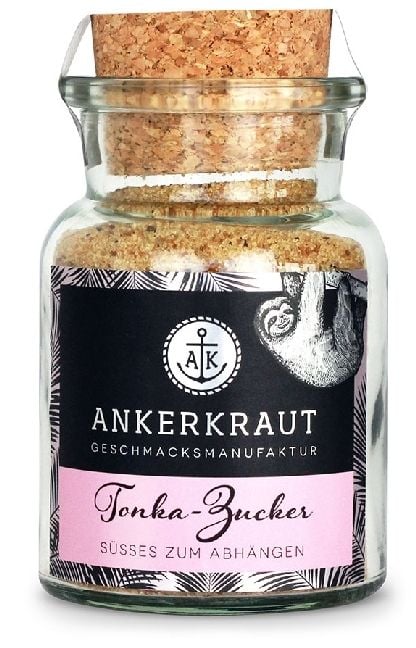 Produktbild: Ankerkraut Tonka-Zucker, Korkenglas