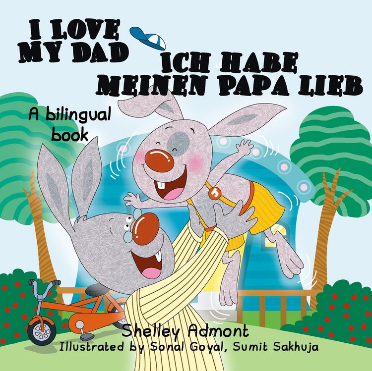 Produktbild: I Love My Dad Ich habe meinen Papa lieb (English German Bilingual Collection)