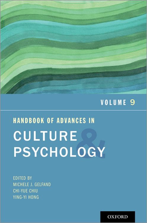 Produktbild: Handbook of Advances in Culture and Psychology