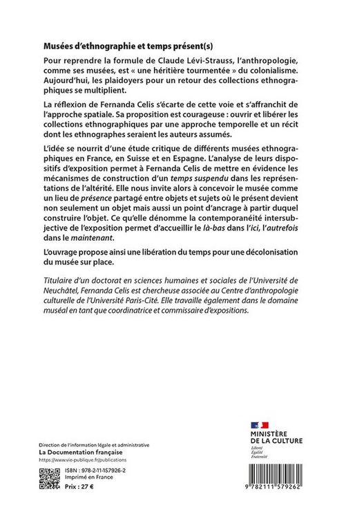 Produktbild: Mus&eacute;es d'ethnographie et temps pr&eacute;sent(s)