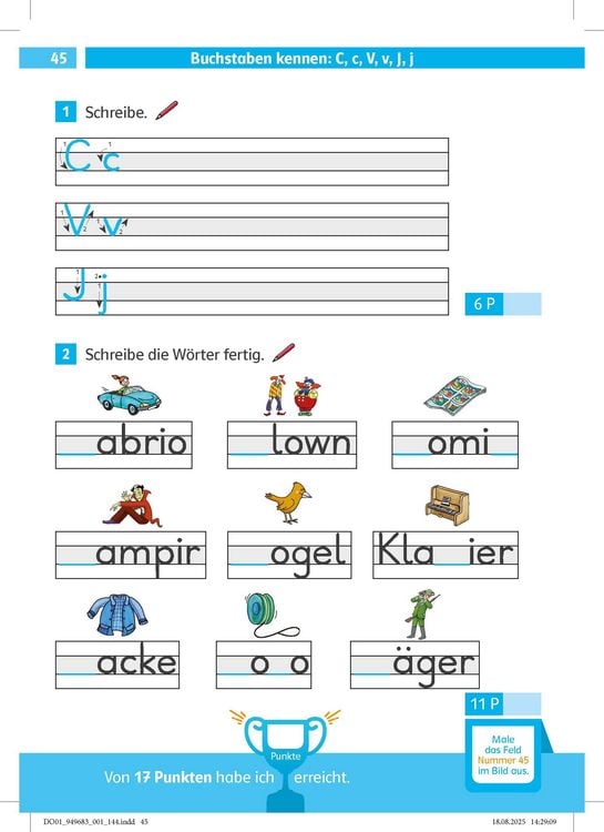 Produktbild: Deutsch-Testblock So gut bin ich! 1. Klasse