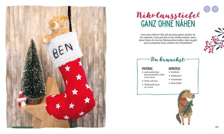Produktbild: Mein gro&szlig;es Weihnachts-Bastelbuch