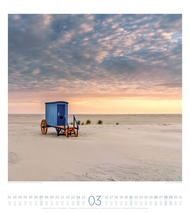 Produktbild: Meeresstille Kalender 2027