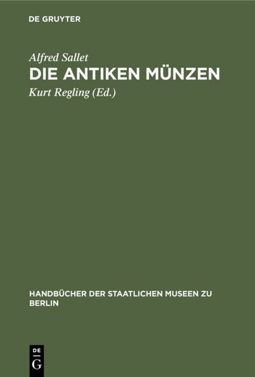 Produktbild: Die antiken M&uuml;nzen