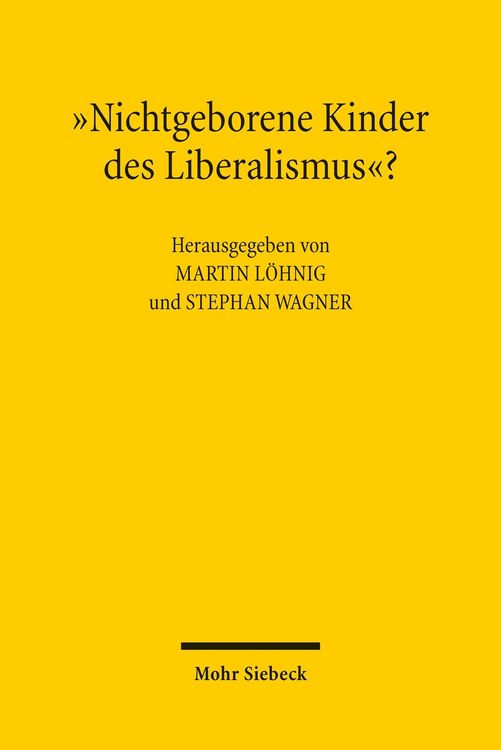Produktbild: 'Nichtgeborene Kinder des Liberalismus'?