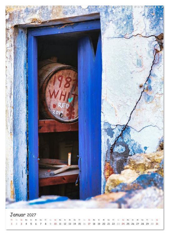 Produktbild: Kreta, deine T&uuml;ren (Wandkalender 2027 DIN A2 hoch), CALVENDO Monatskalender