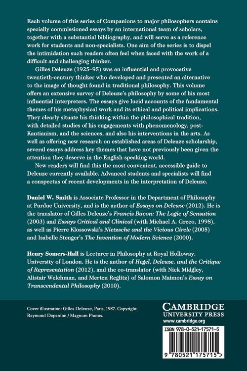 Produktbild: The Cambridge Companion to Deleuze