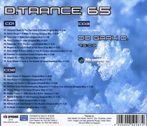 Produktbild: D.Trance 65/Gary D.Presents...