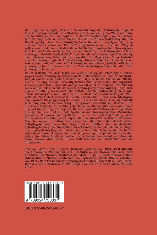Produktbild: Marx und die Verwirklichung der Philosophie