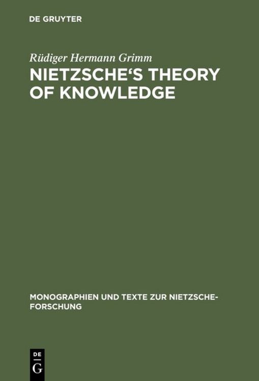 Produktbild: Nietzsche's Theory of Knowledge