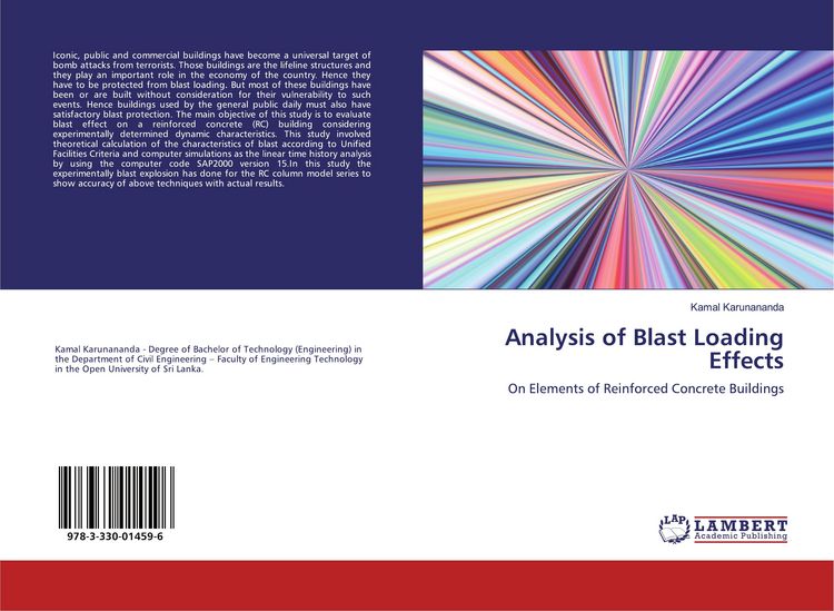 Produktbild: Analysis of Blast Loading Effects