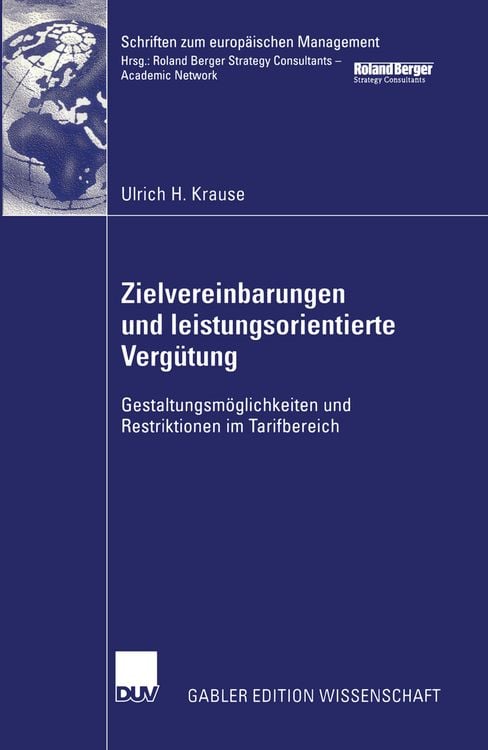 Produktbild: Zielvereinbarungen und leistungsorientierte Verg&uuml;tung