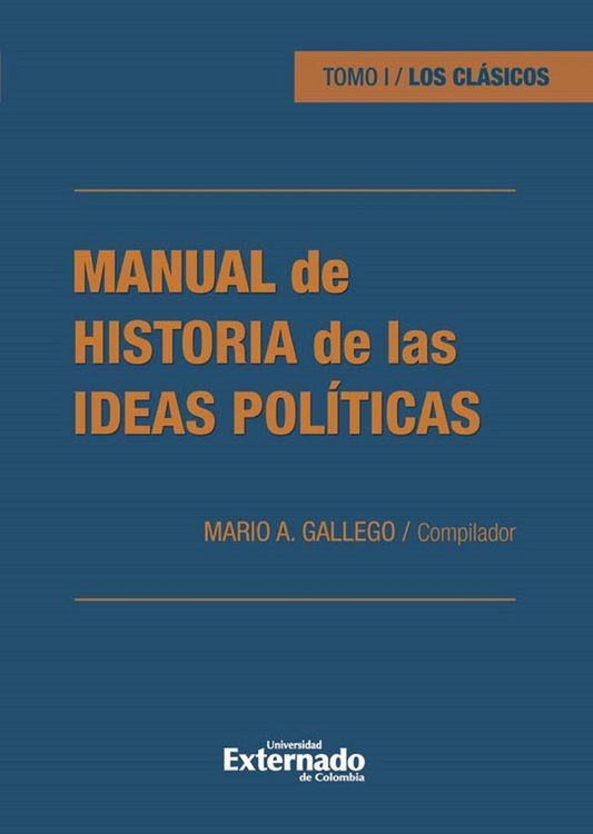 Produktbild: Manual de historia de las ideas pol&iacute;ticas