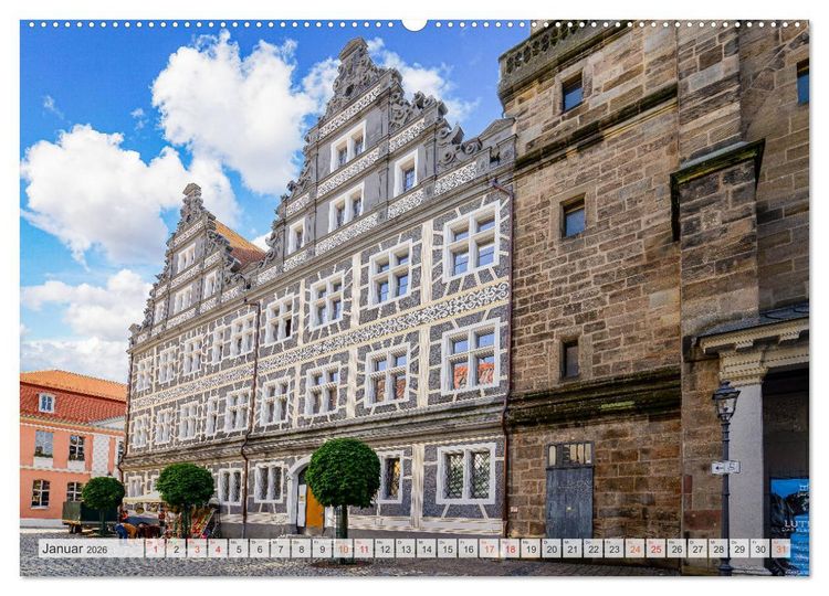 Produktbild: Ansbach Impressionen (Wandkalender 2026 DIN A2 quer), CALVENDO Monatskalender