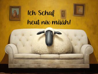 Produktbild: CALVENDO Puzzle Brillenschaf | 1000 Teile Lege-Gr&ouml;&szlig;e 64x48cm Foto-Puzzle f&uuml;r gl&uuml;ckliche Stunden