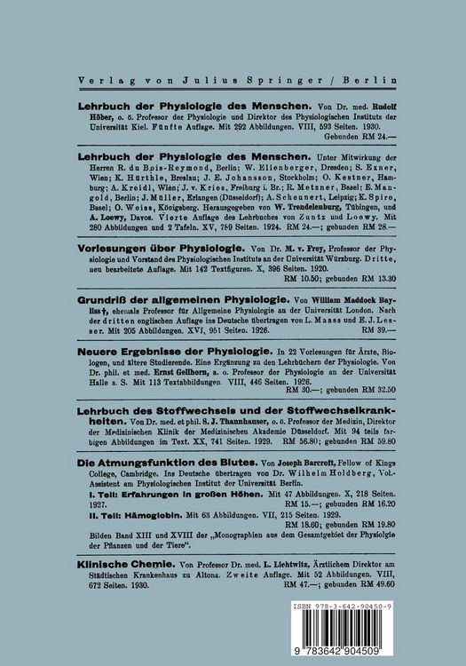 Produktbild: Klinische Physiologie