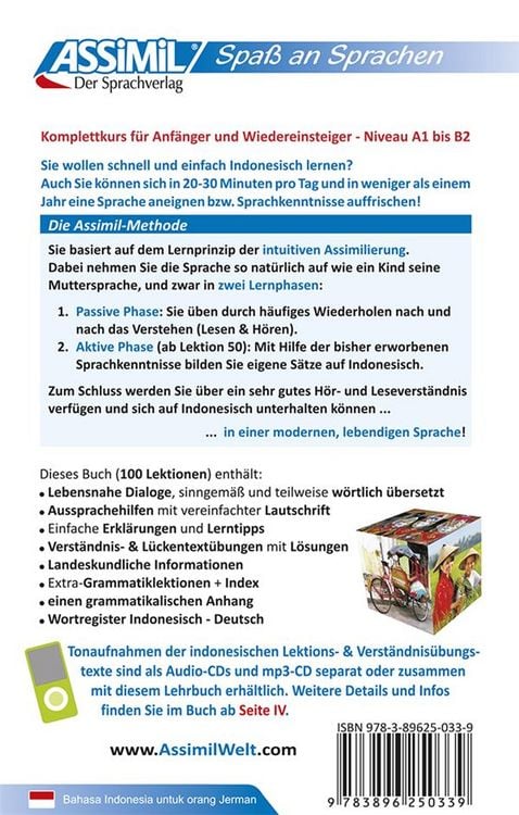 Produktbild: ASSiMiL Indonesisch ohne M&uuml;he