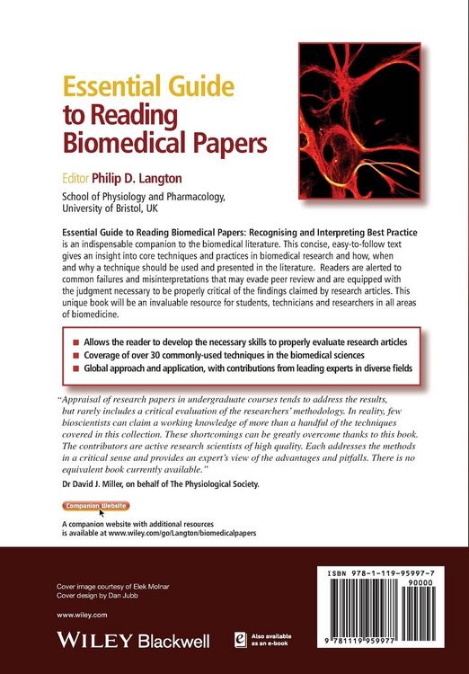 Produktbild: Essential Guide to Reading Biomedical Papers