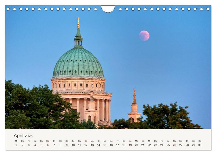 Produktbild: Himmel &uuml;ber Potsdam (Wandkalender 2026 DIN A4 quer), CALVENDO Monatskalender