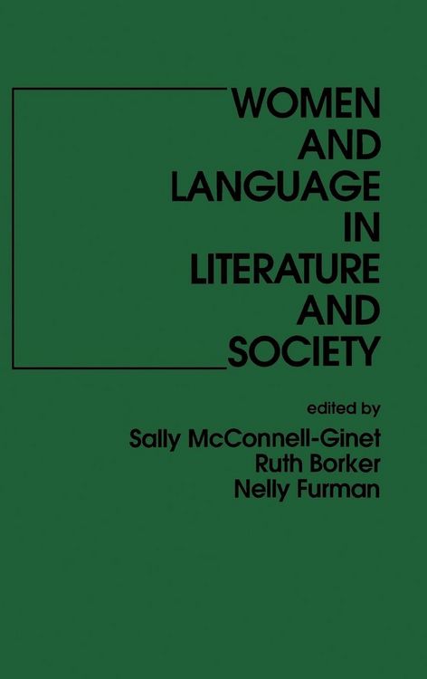 Produktbild: Women and Language in Literature and Society