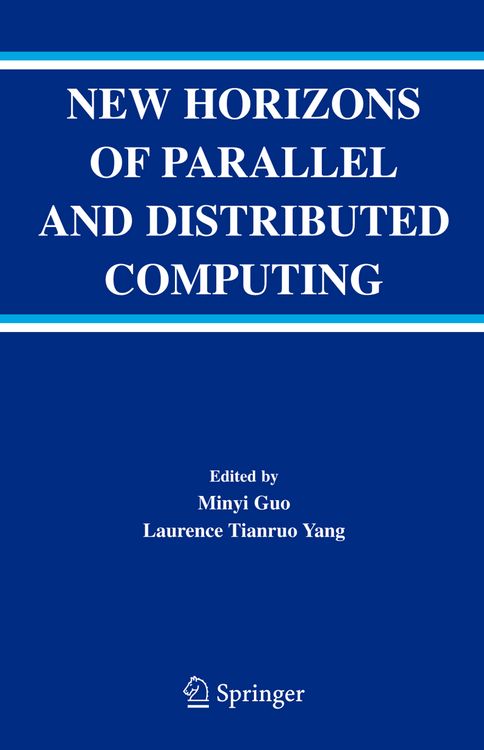 Produktbild: New Horizons of Parallel and Distributed Computing