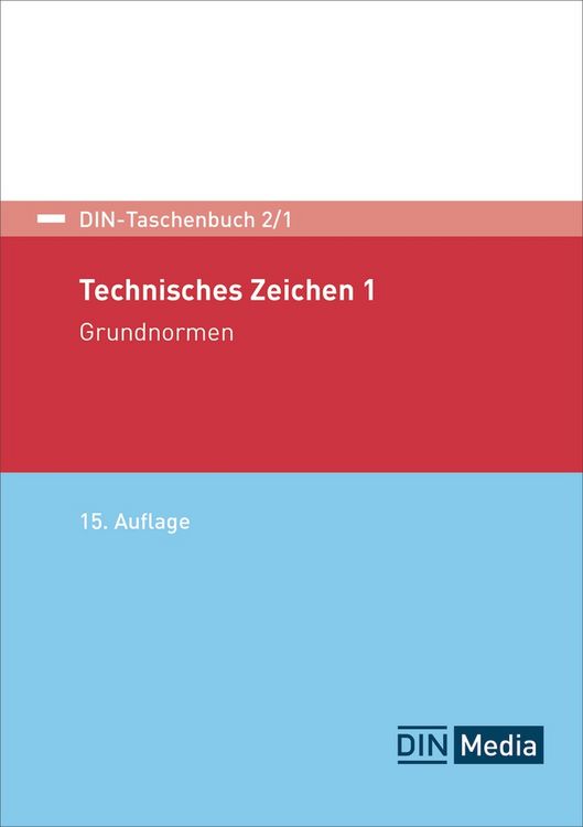 Produktbild: DIN-Taschenbuch 2/1