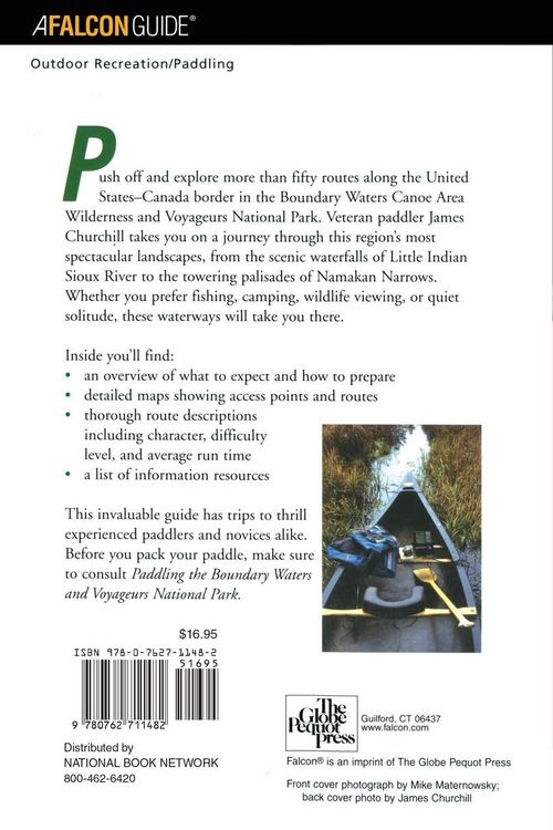 Produktbild: Paddling the Boundary Waters and Voyageurs National Park
