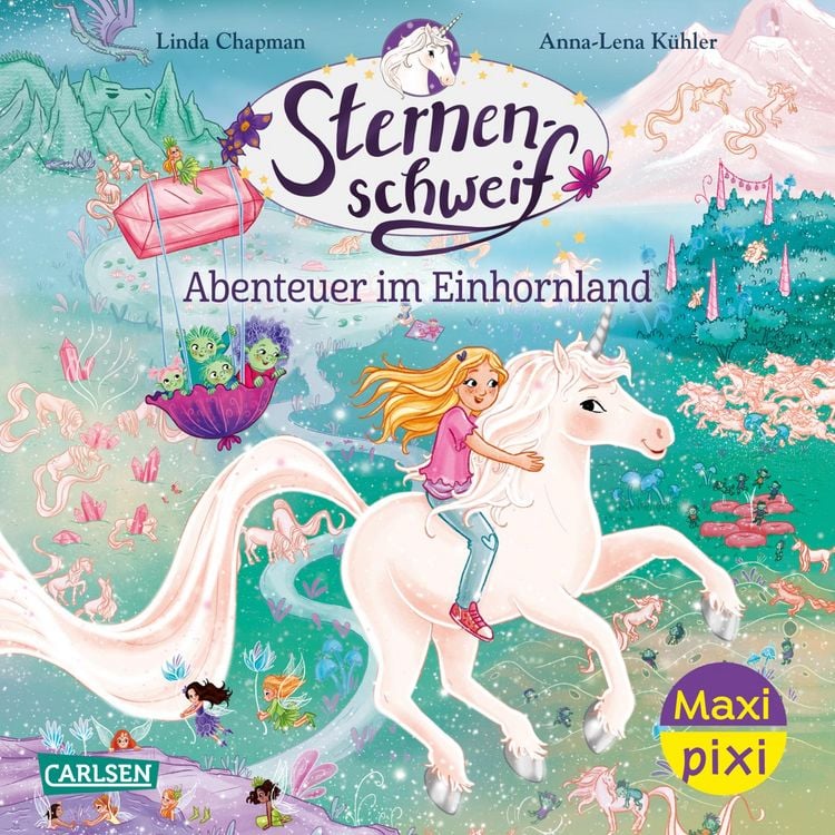 Produktbild: Maxi Pixi 510: Sternenschweif: Abenteuer im Einhornland