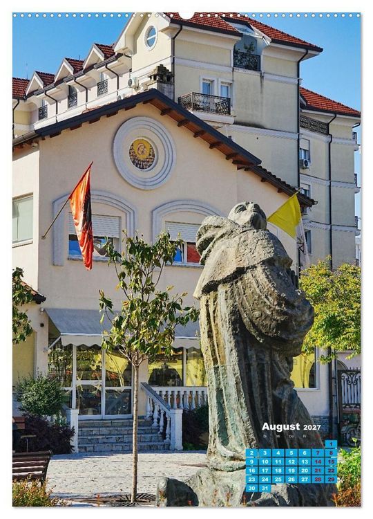 Produktbild: Sakrale Sch&auml;tze in Tirana und Shkodra (Wandkalender 2027 DIN A2 hoch), CALVENDO Monatskalender