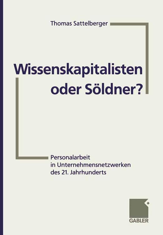 Produktbild: Wissenskapitalisten oder S&ouml;ldner?